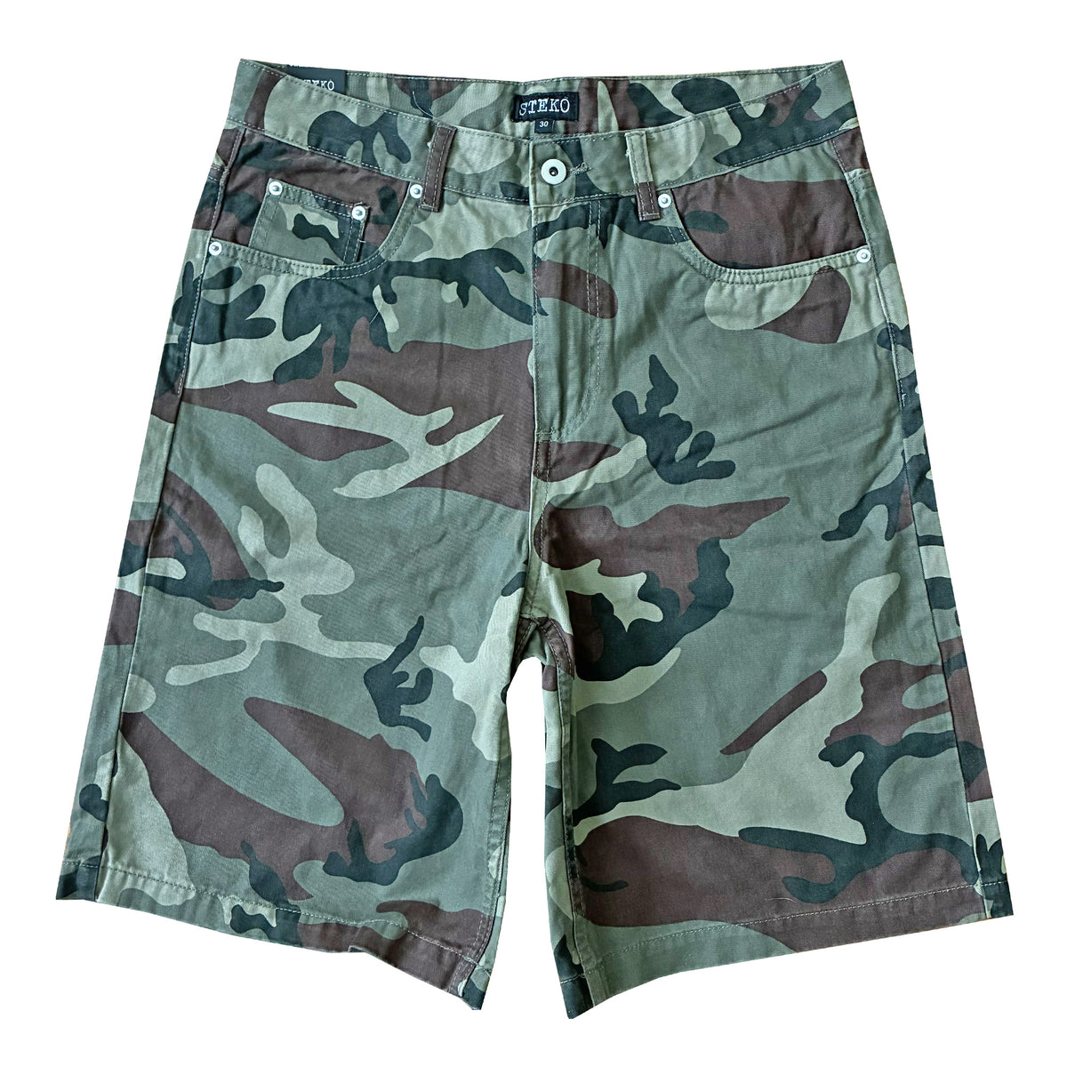 Steko Gutter Men's Walkshorts - Camo