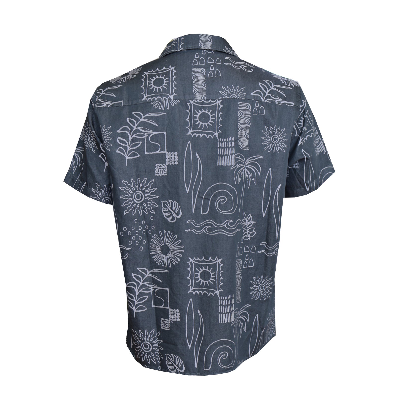 Katin Habitat Men's S/S Dress Shirt - Black Wash