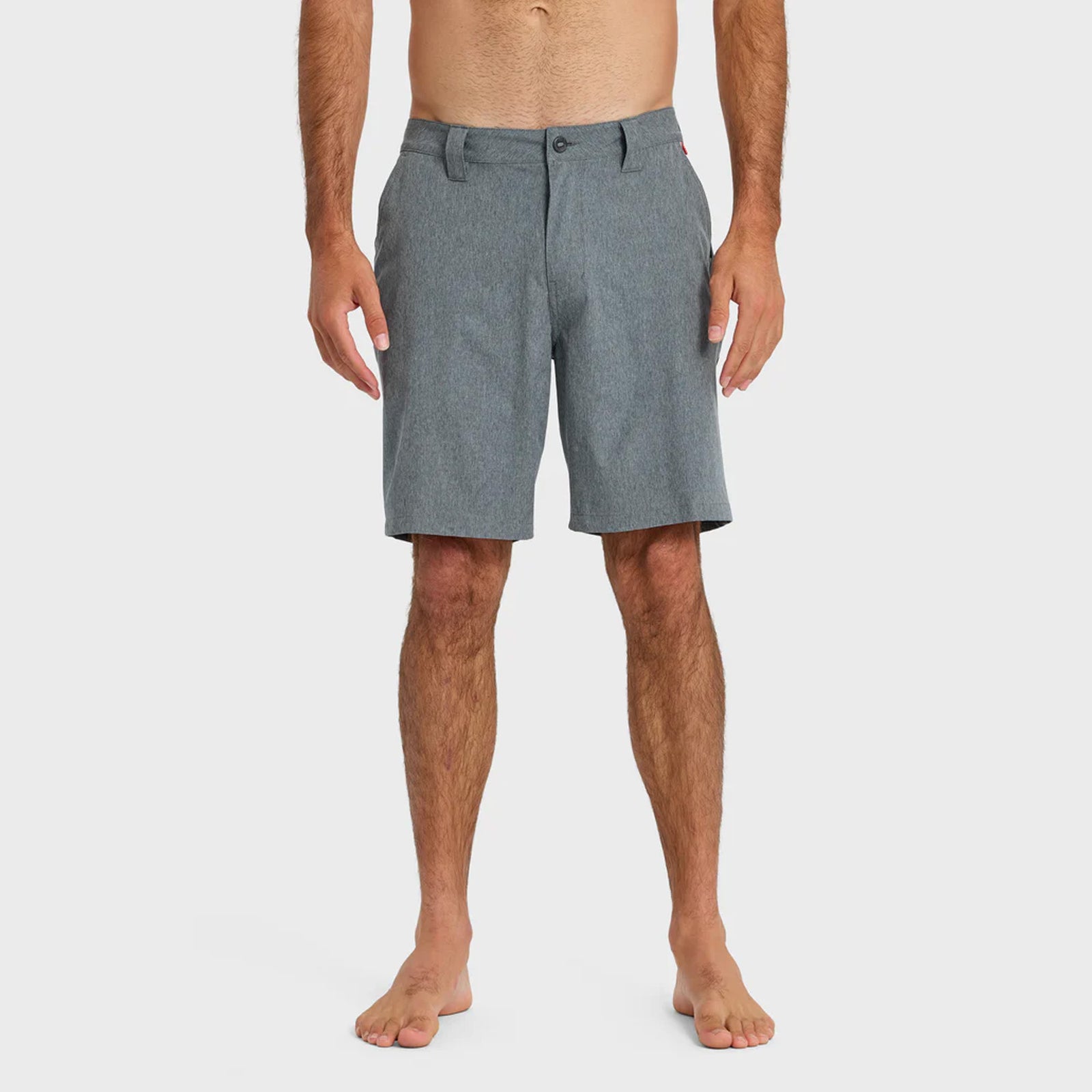 Quiksilver Union Heather Amphibian 20" Hybrid Men's Walkshorts - Black