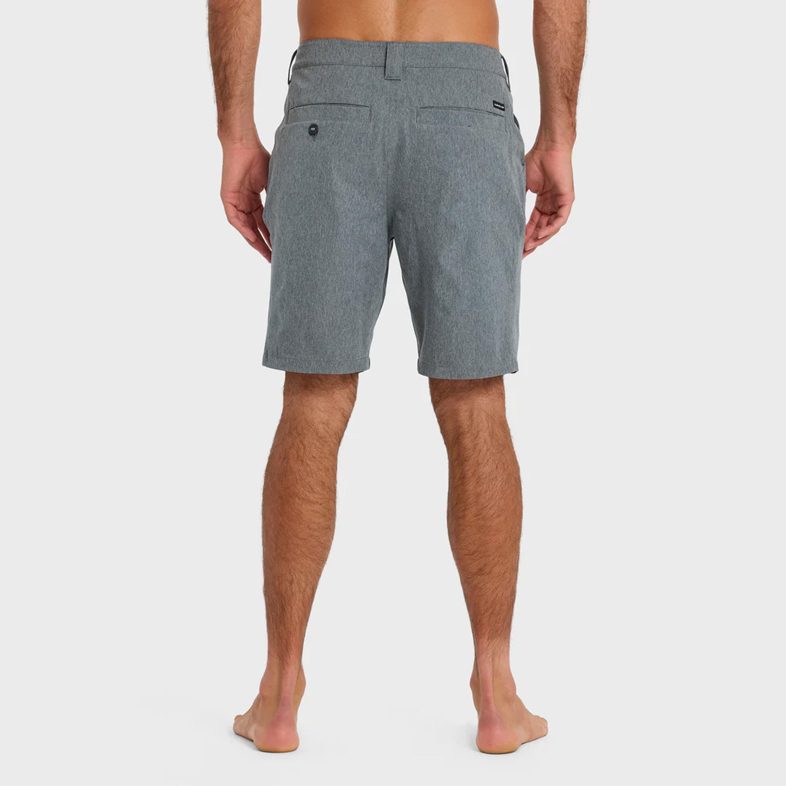 Quiksilver Union Heather Amphibian 20" Hybrid Men's Walkshorts - Black