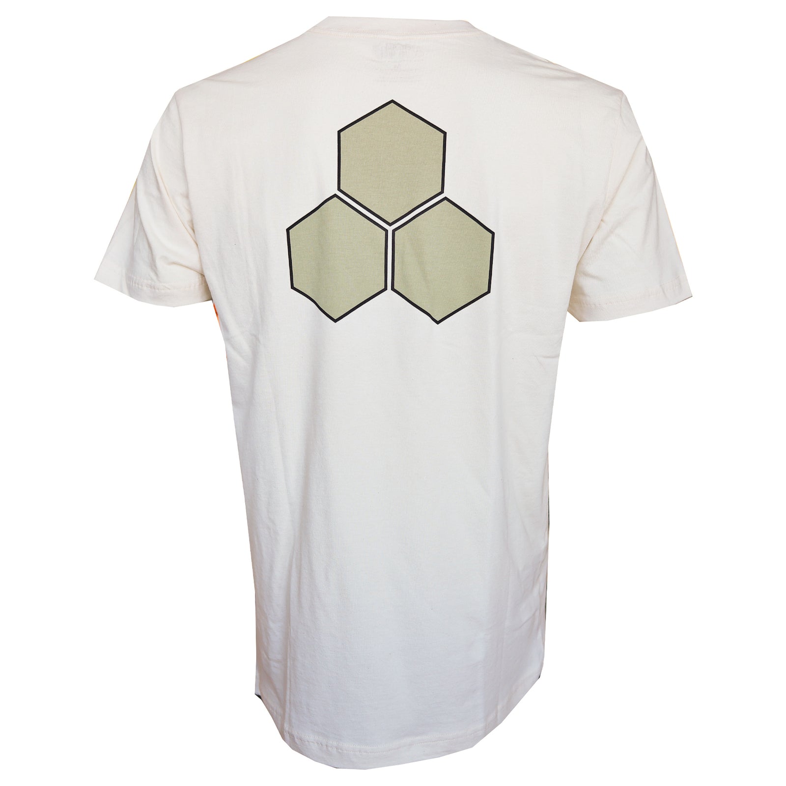 Channel Islands Classic Hex Men's S/S T-Shirt - Raw/Moss Green