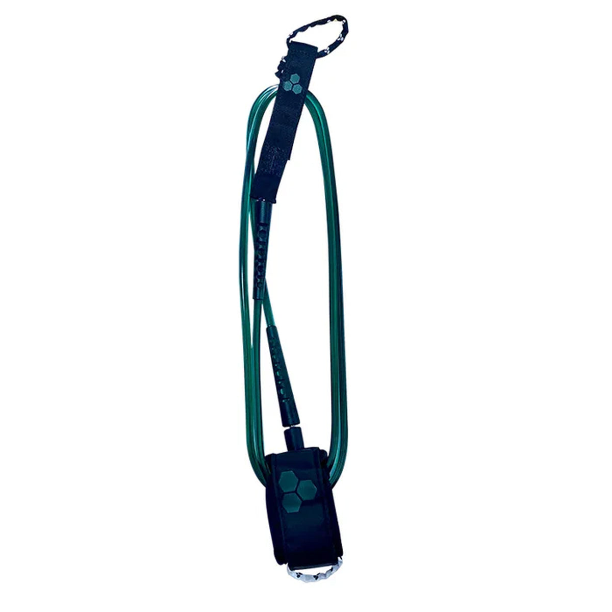 Channel Islands Hex Cord Comp Surfboard Leash - 6' x 3/16"/Green