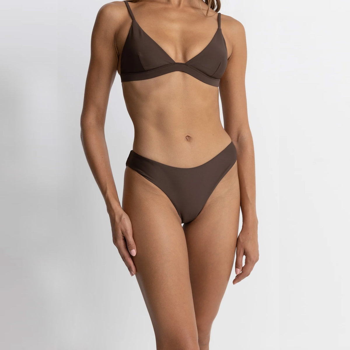 Rhythm Classic Holiday Women's Bikini Bottoms - Chocolate