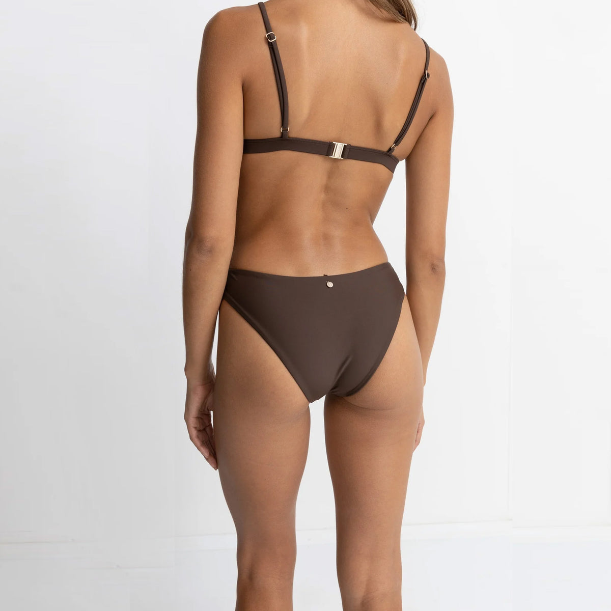 Rhythm Classic Holiday Women's Bikini Bottoms - Chocolate