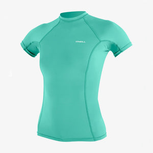 O'Neill Basic Skins 2 Women's S/S Rashguard - Holiday