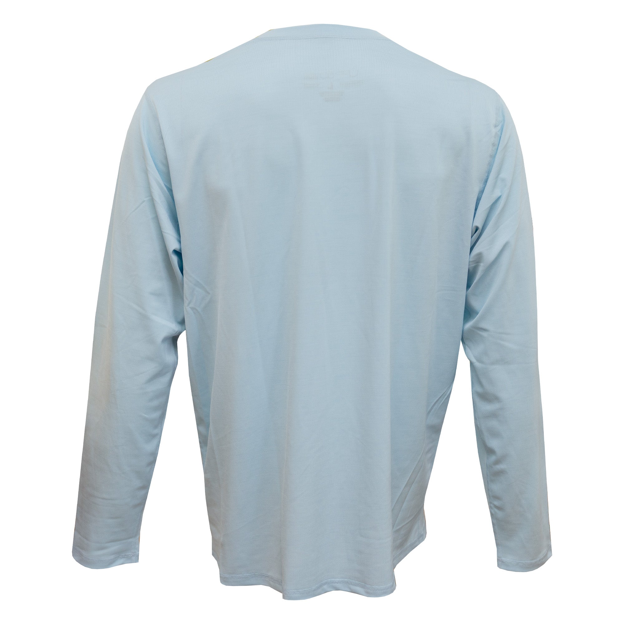 Surf Station Hybrid Men's L/S Sun Shirt - Heather Blue