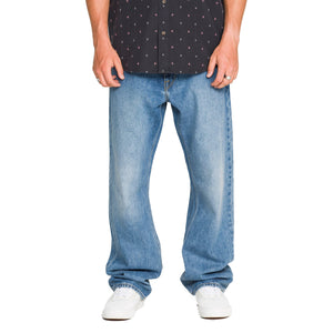 Volcom Pipe Dreams Denim Men's Pants - Euro Light Blue