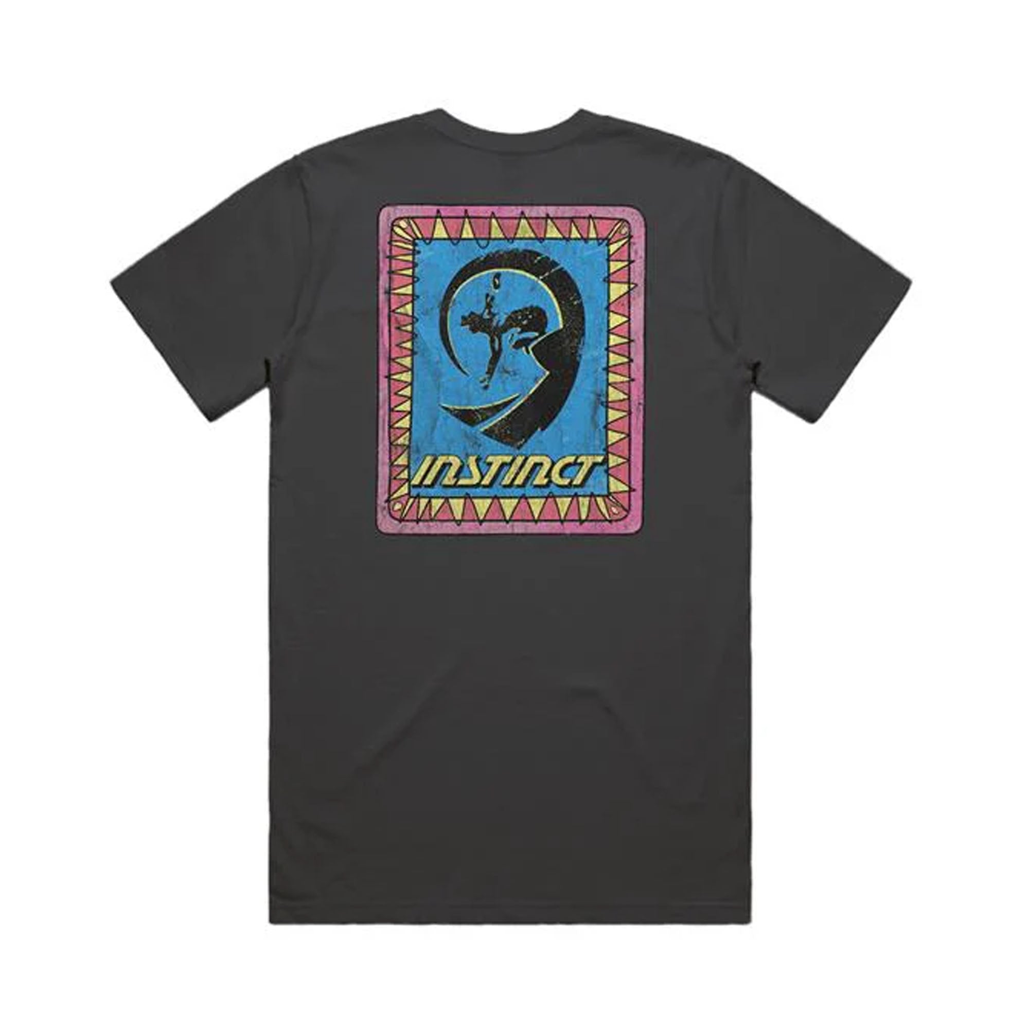 Instinct 80s Capsule Rip It Good Men's S/S T-Shirt - Pepper