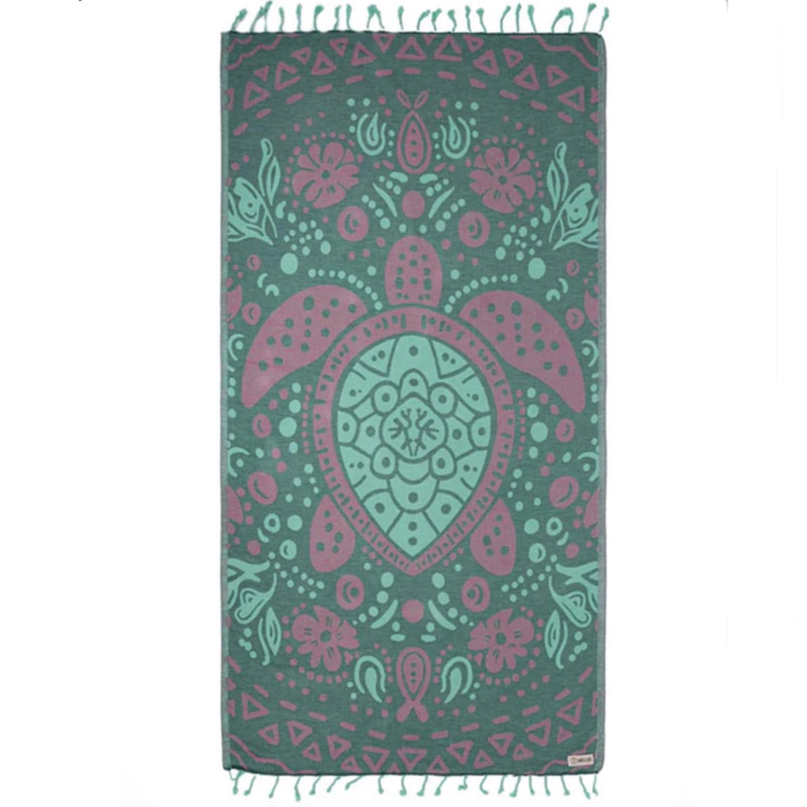 Sand Cloud Towel - Jewel Turtle