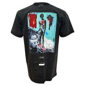 Steko Josiah Men's S/S T-Shirt - Faded Black