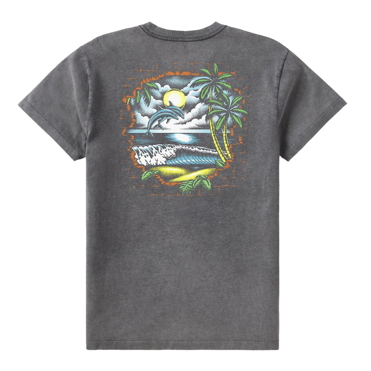 Katin Venice Men's S/S T-Shirt - Black Sand Wash