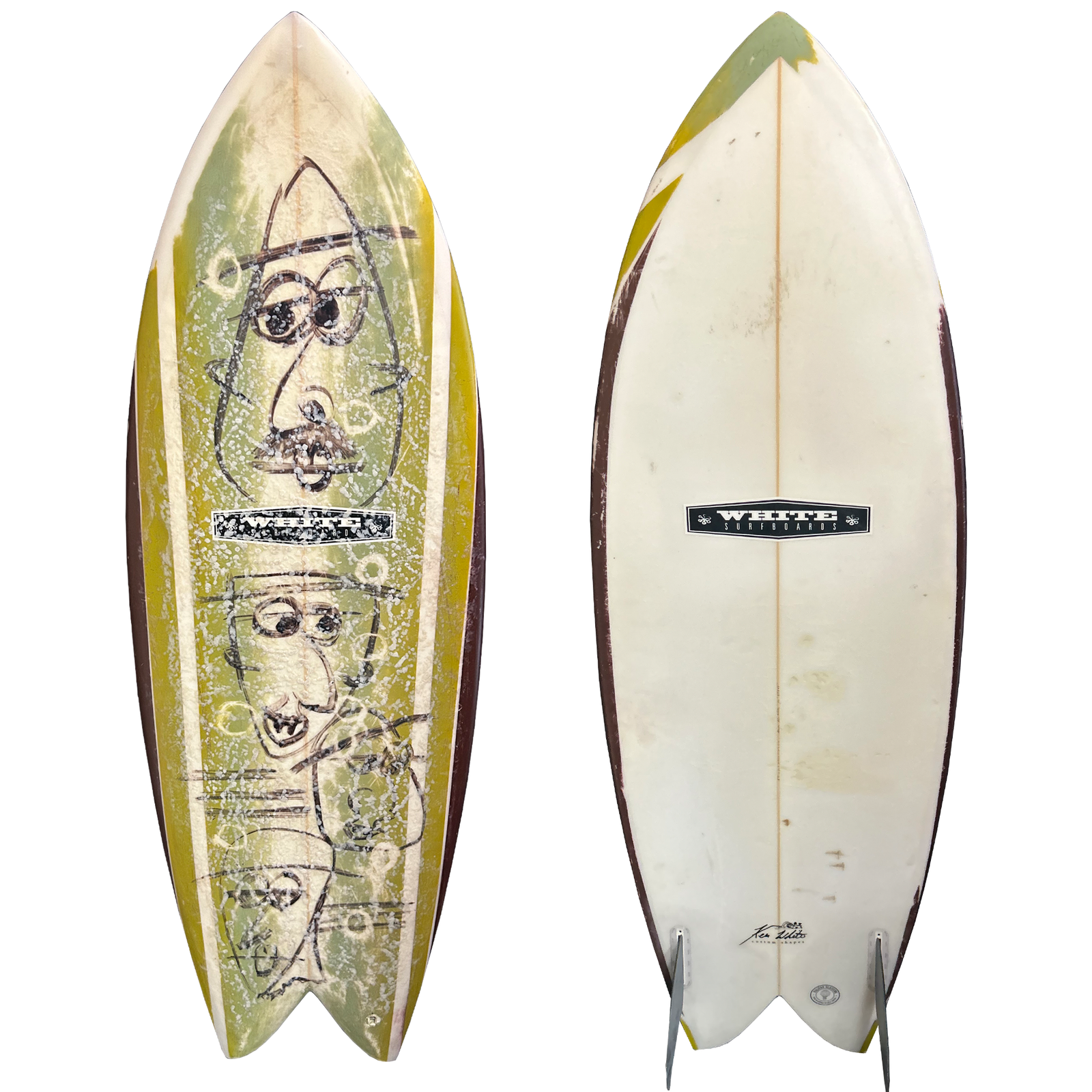 Ken White 5'4 Consignment Surfboard - Futures
