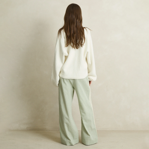 Rhythm Kirri Check Women's Pants - Green