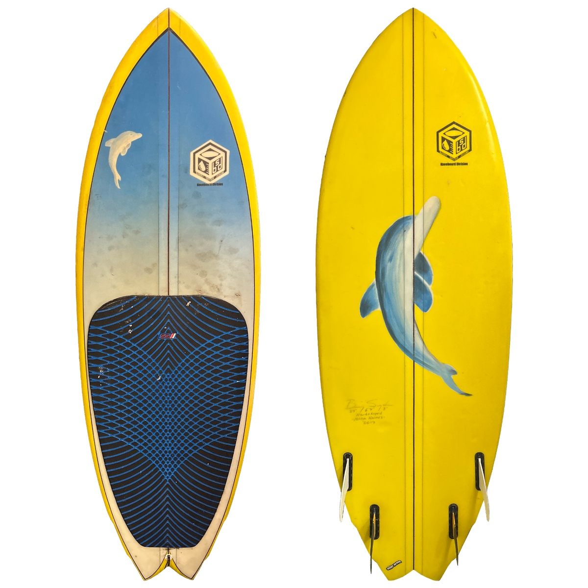 Mark Haines Kneeboard 6'4 Consignment Surfboard - Futures