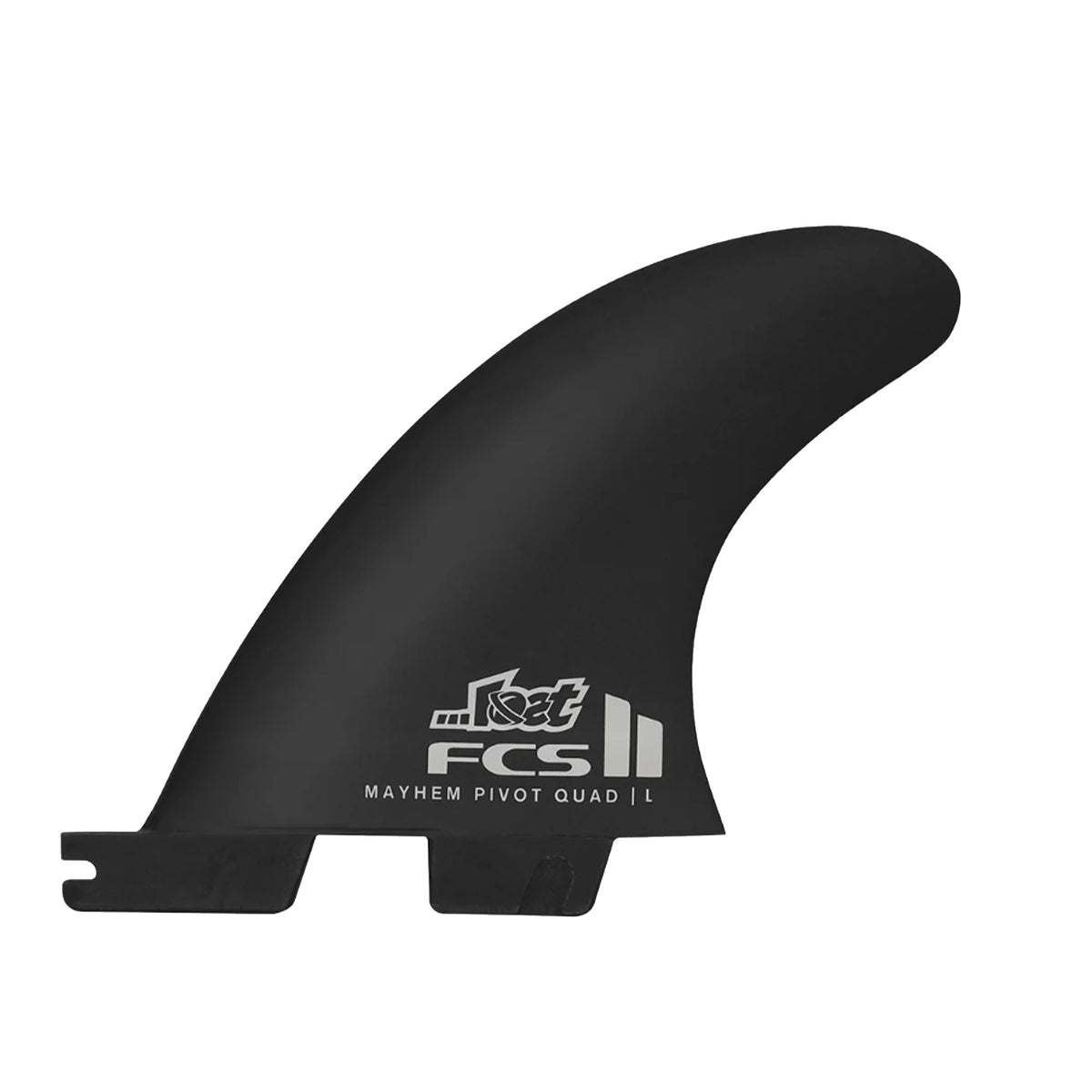 FCS II Mayhem Pivot Quad Rear Surfboard Fins - Large/Marine