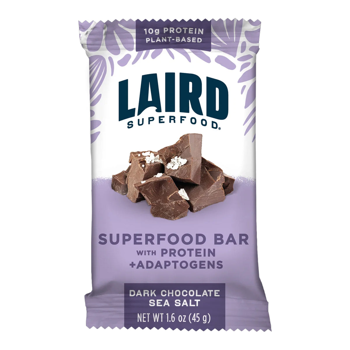 Laird Superfood Dark Chocolate Sea Salt Superfood Bar