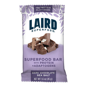 Laird Superfood Dark Chocolate Sea Salt Superfood Bar
