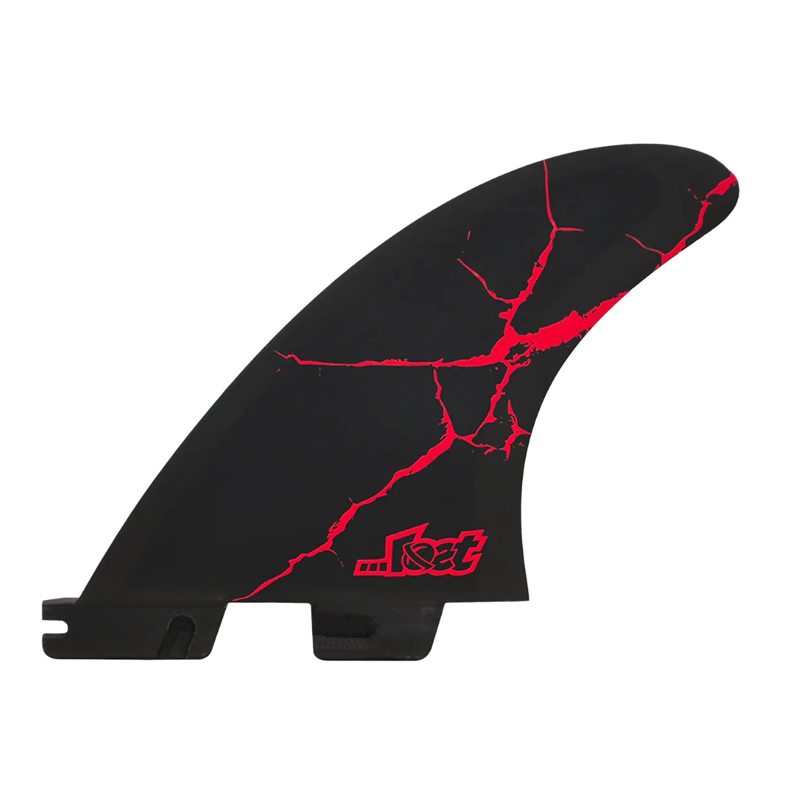FCS II Mayhem Driver Tri Surfboard Fins - Small/Red