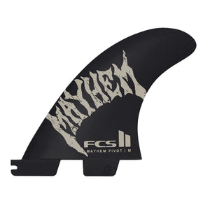 FCS II Mayhem Pivot Tri Surfboard Fins - Medium/Sand