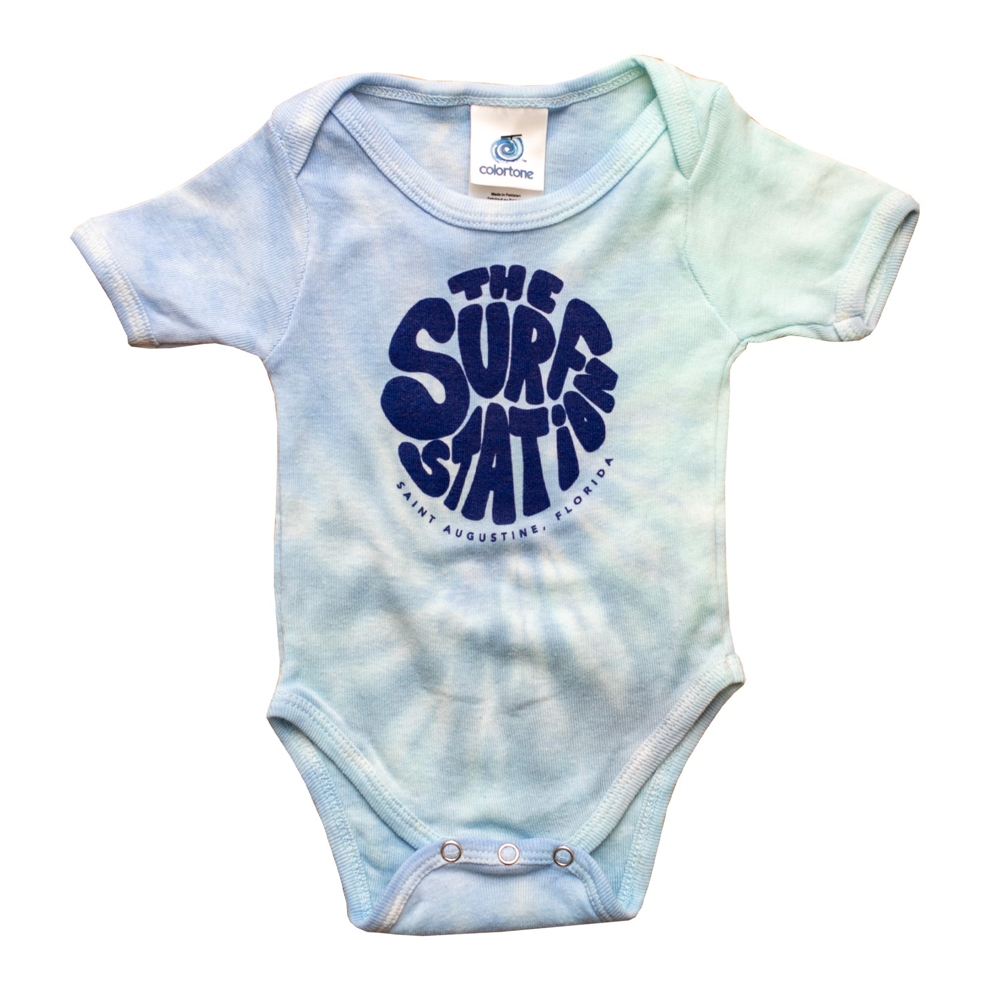 Surf Station Little Hippie Youth Infant Onesie Lagoon Surf