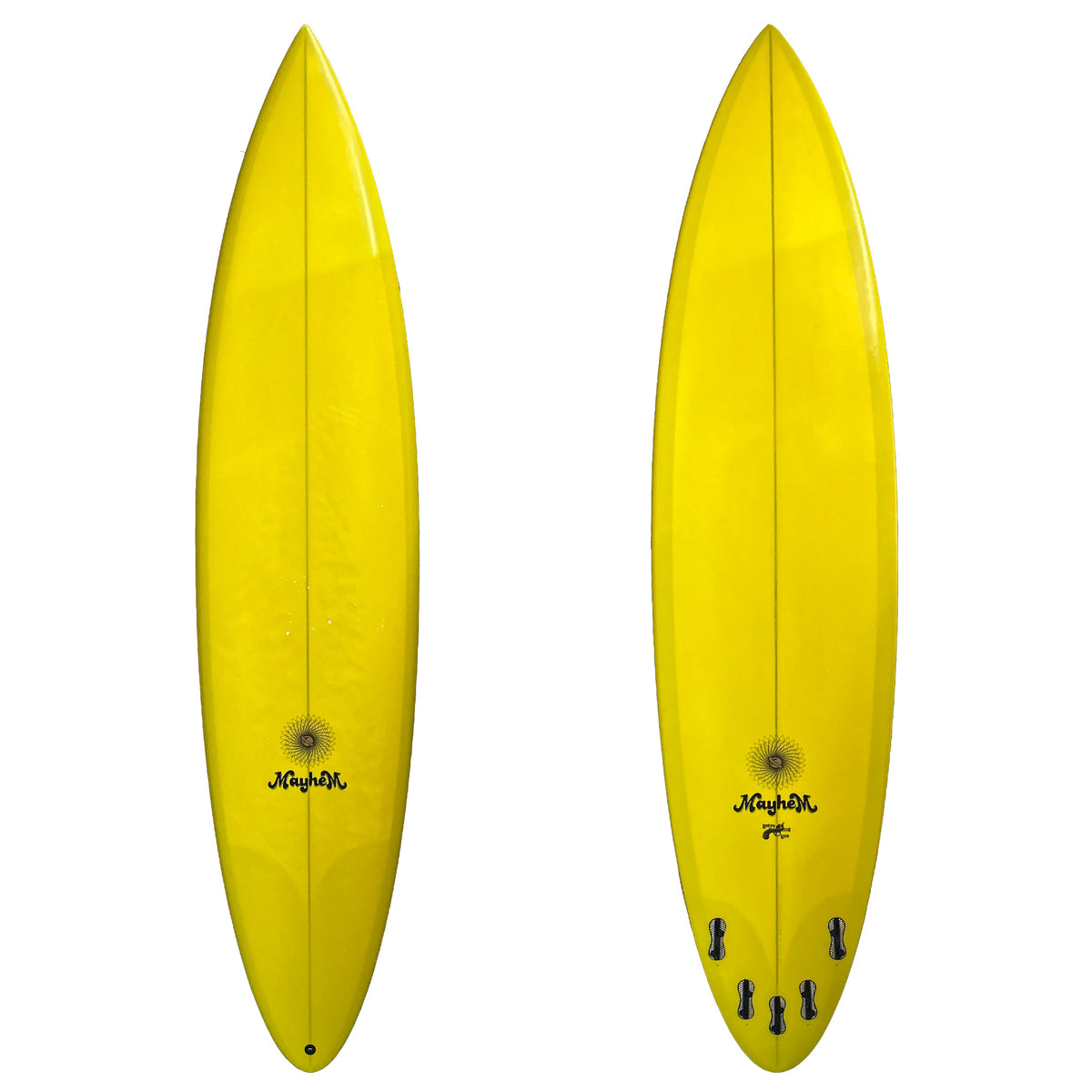 Lost Retro Gun 7'6 Used Surfboard - FCS II