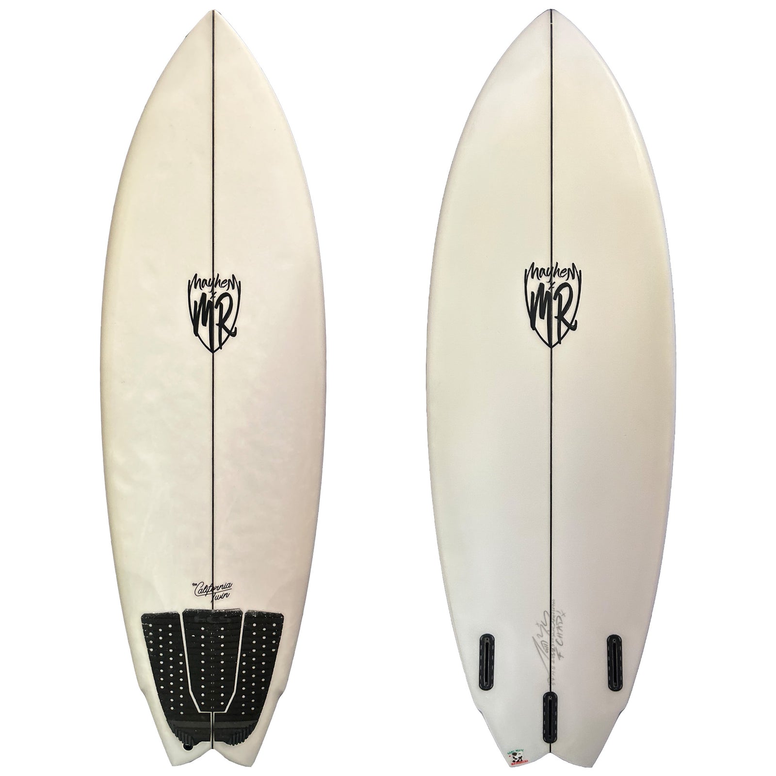 Lost x MR Cali Twin 5'4 Consignment Surfboard - Futures