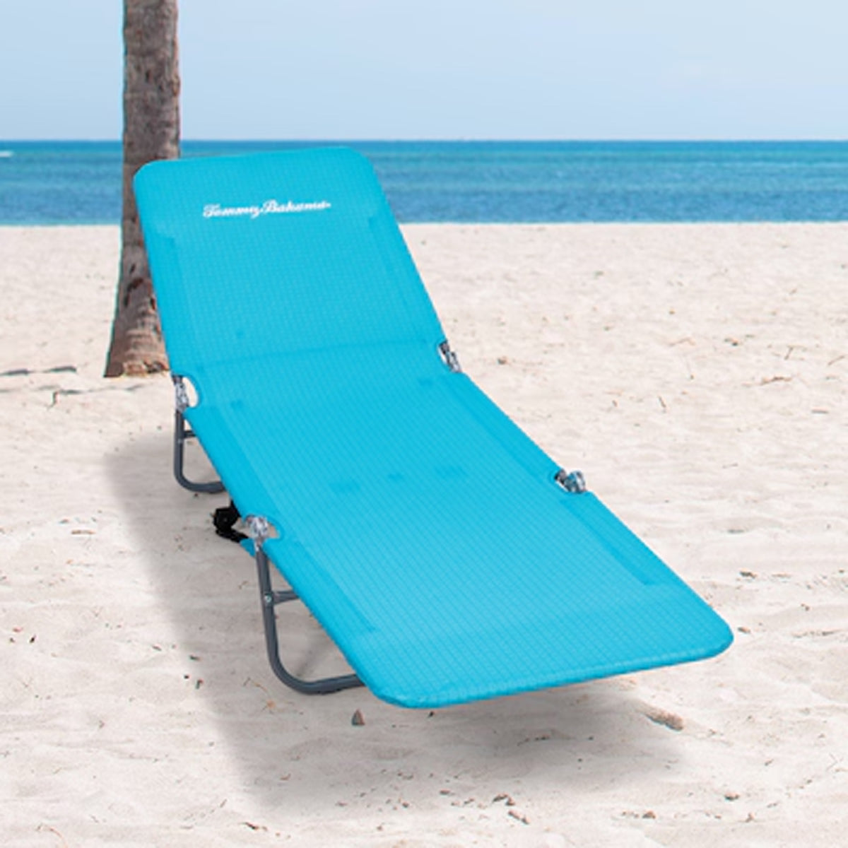 Tommy Bahama Backpack Lounger Beach Chair - Blue