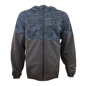 Surf Station Major Men's L/S Windbreaker Jacket - Camo