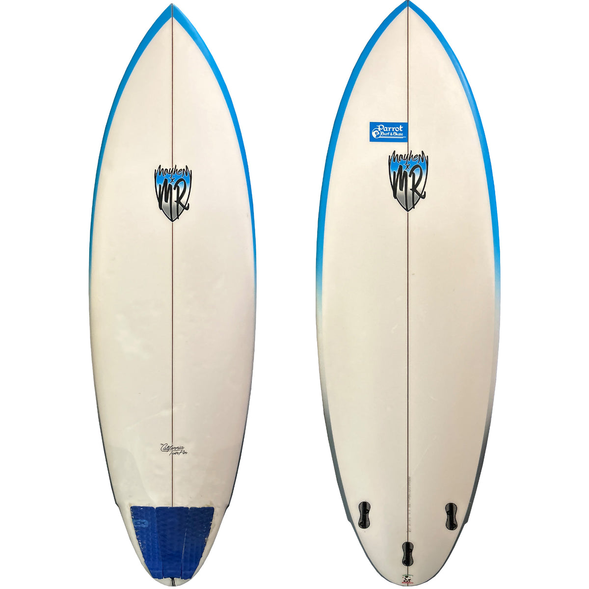 Lost MR Cali Twin 6'1 Consignment Surfboard - FCS II