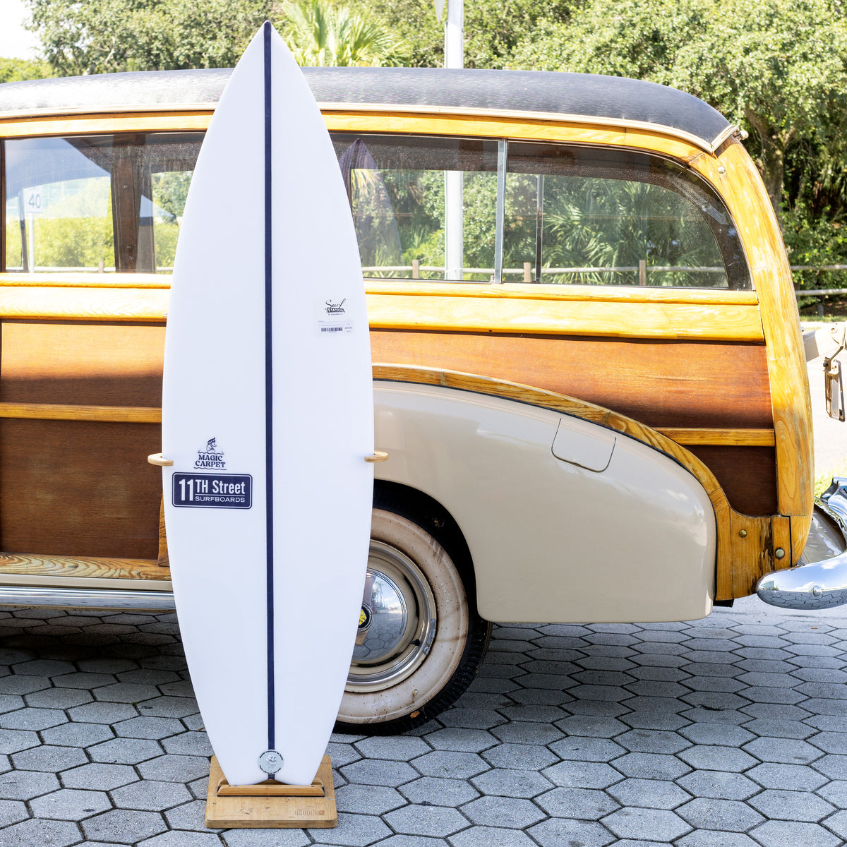 11th Street Surfboards Magic Carpet EPS 5'10 Surfboard - Futures