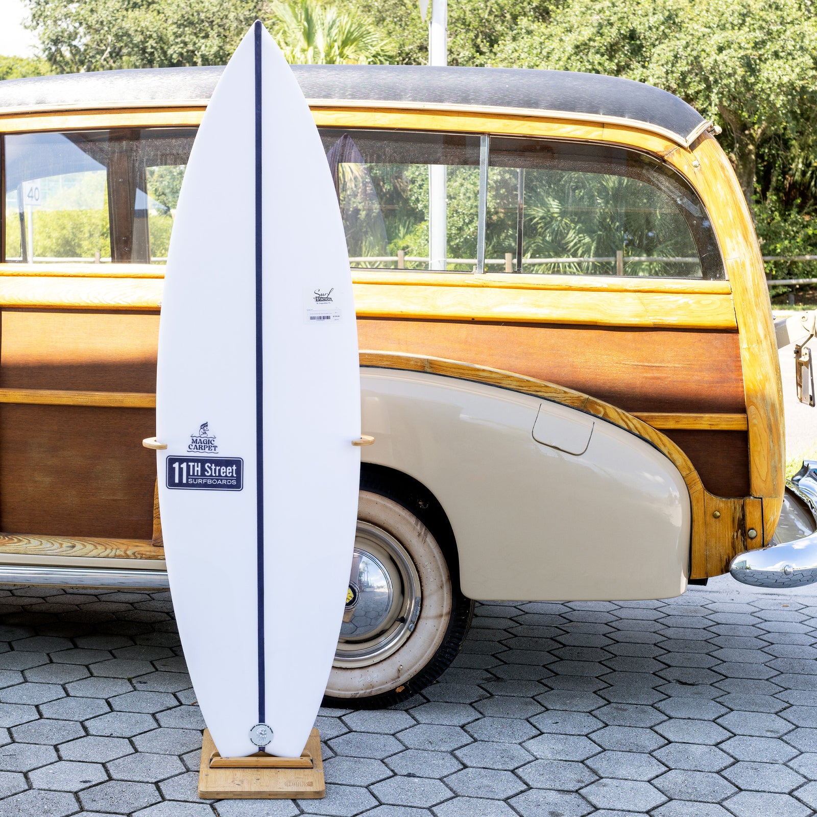 11th Street Surfboards Magic Carpet EPS 5'10 Surfboard - Futures