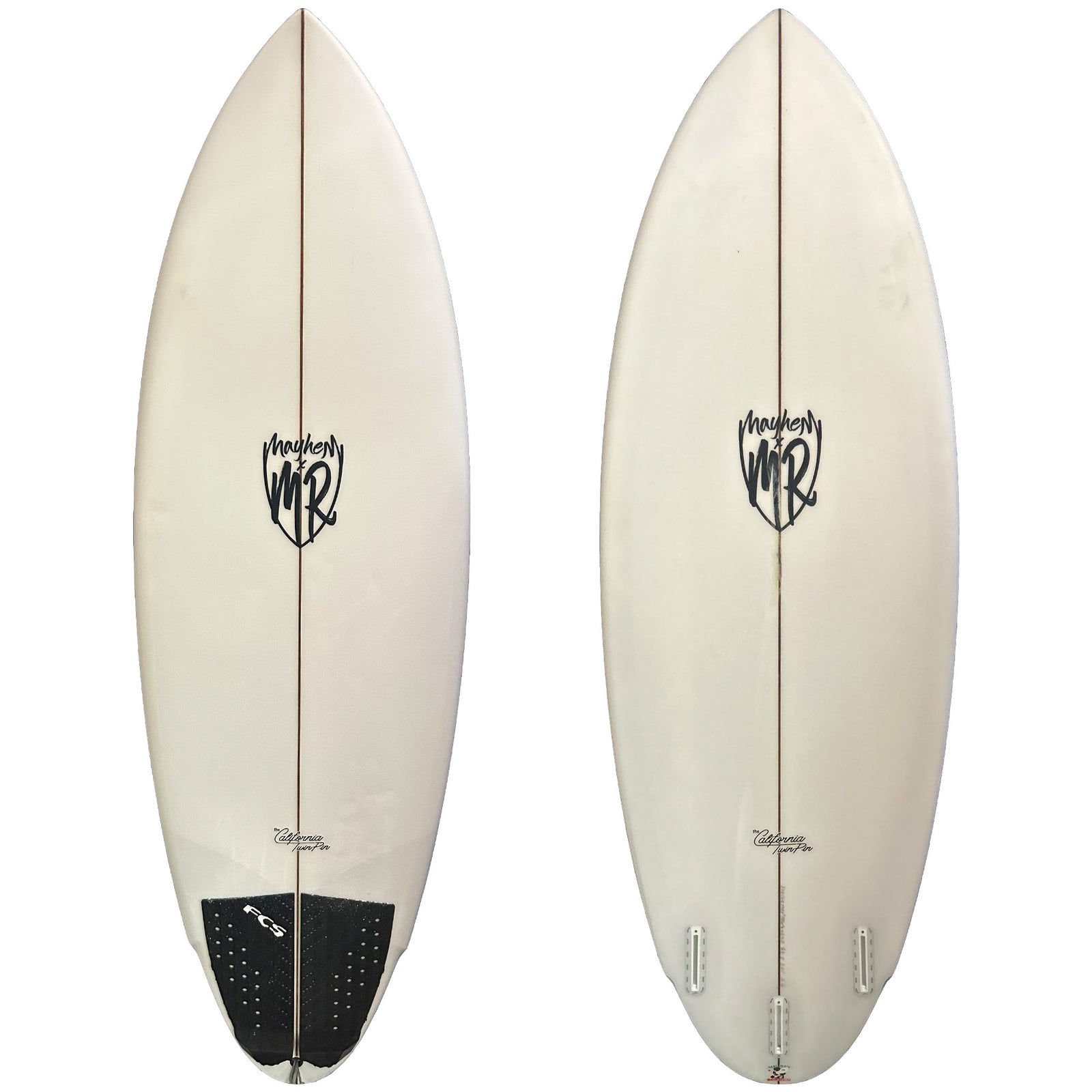 Lost x MR Cali Twin Pin 5'5 Consignment Surfboard - Futures