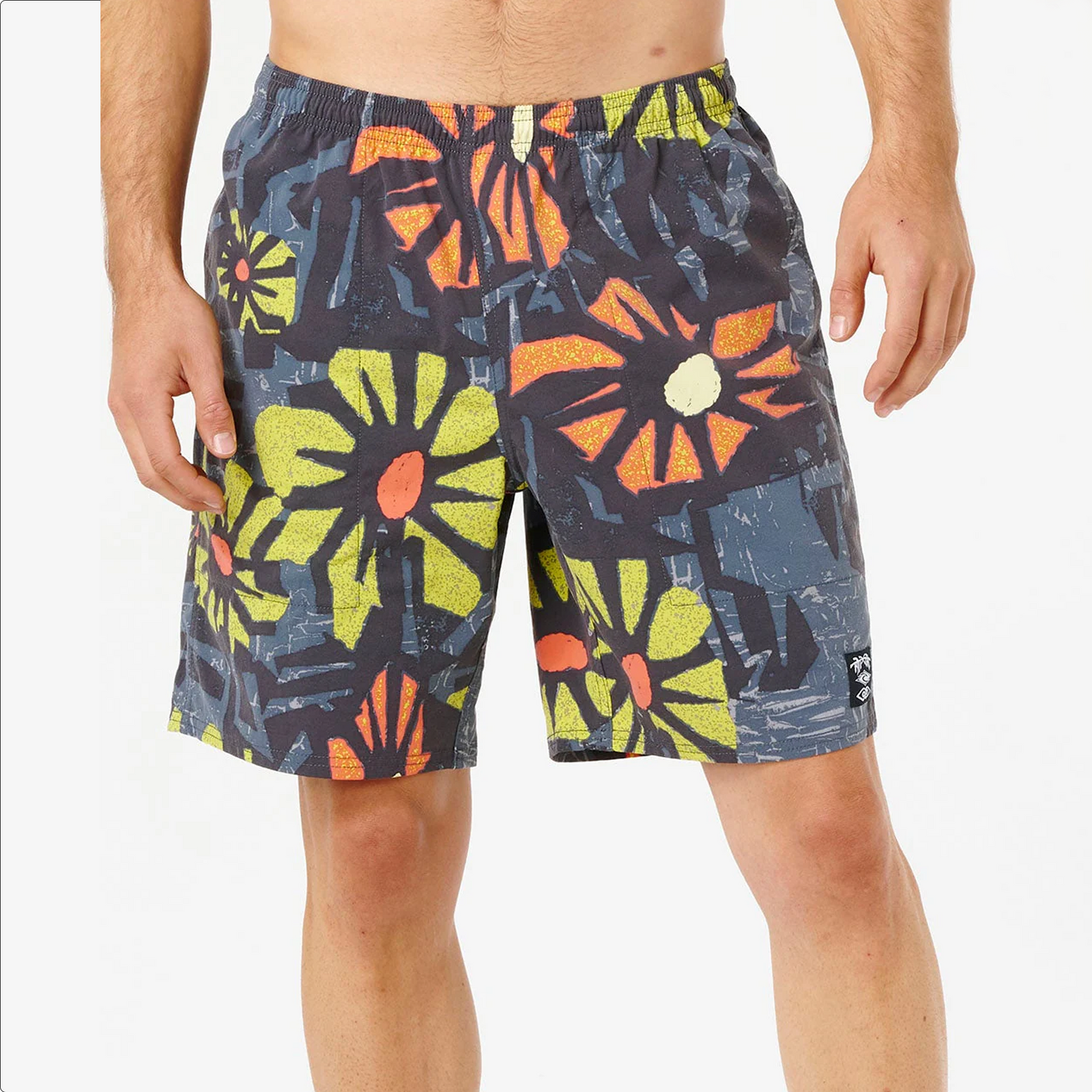 Rip Curl Mason Liquid Trips Volley Men's Boardshorts - Pine Night