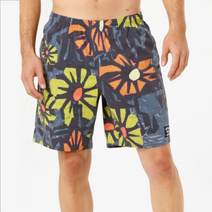 Rip Curl Mason Liquid Trips Volley Men's Boardshorts - Pine Night