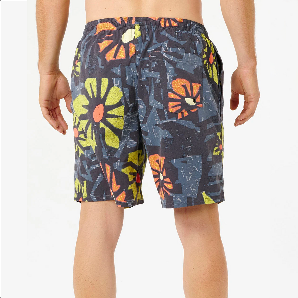 Rip Curl Mason Liquid Trips Volley Men's Boardshorts - Pine Night