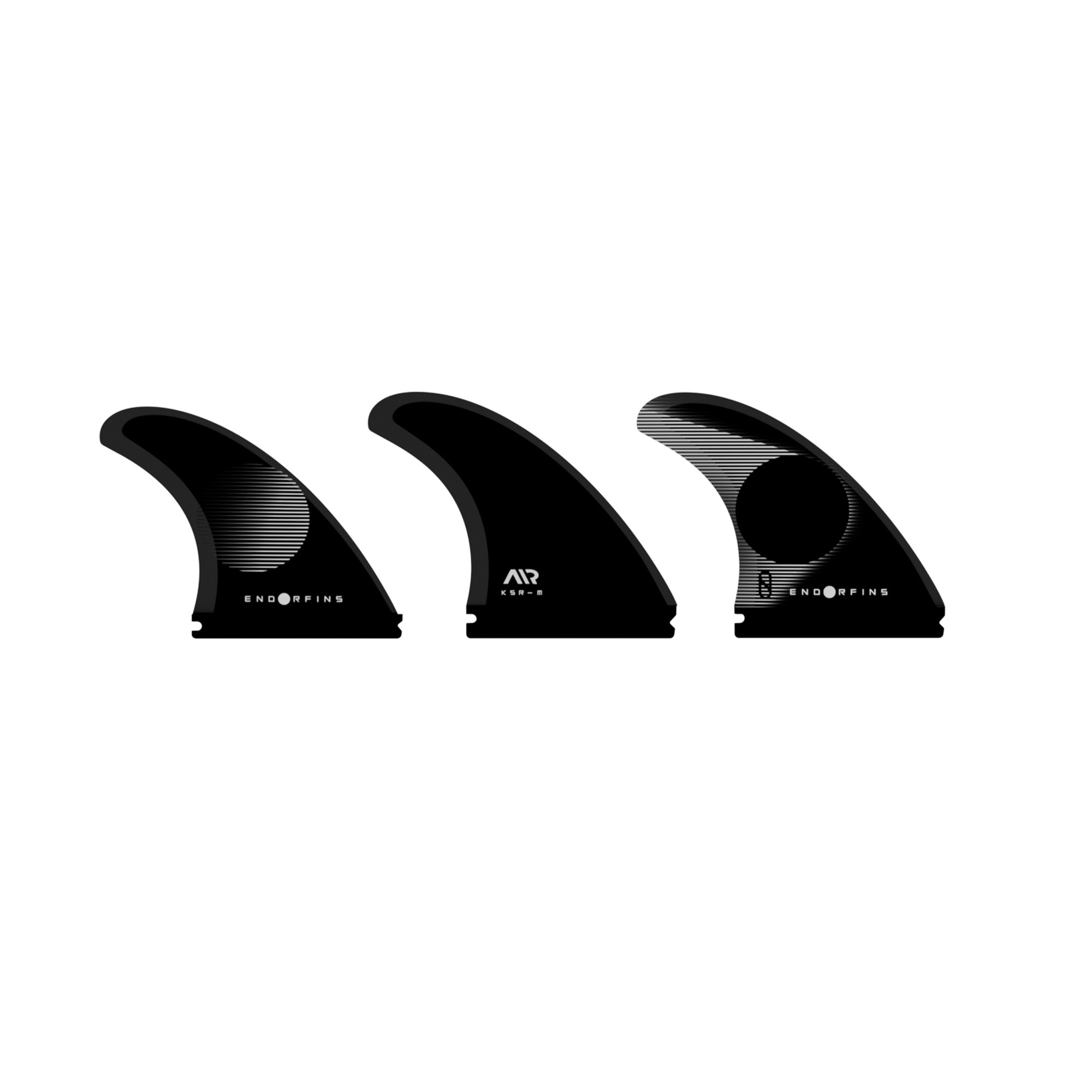Endorfins Slater KSR Rake Medium Tri Surfboard Fins - Futures