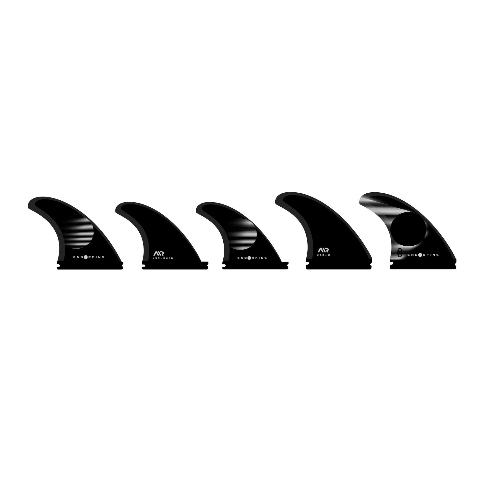 Endorfins Slater KSR Rake Medium 5-Fin Surfboard Fins - Futures