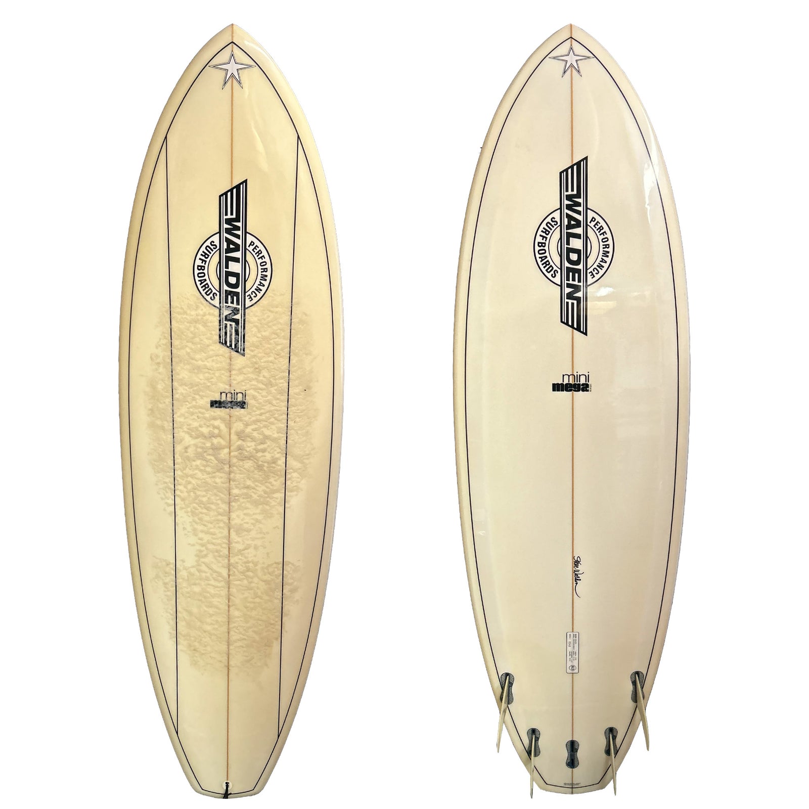 Walden Mega Magic 2 6'10 Consignment Surfboard - FCS II