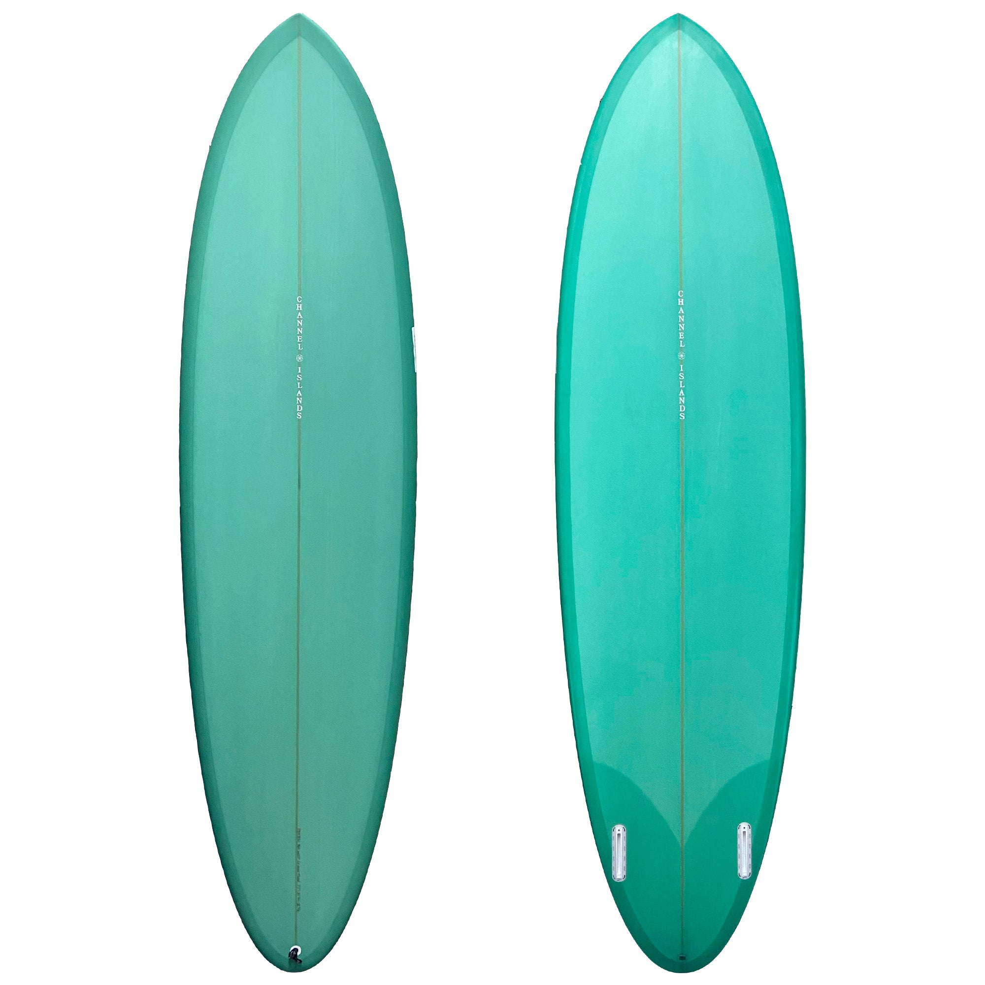 Channel Islands CI Mid Twin Surfboard - Futures