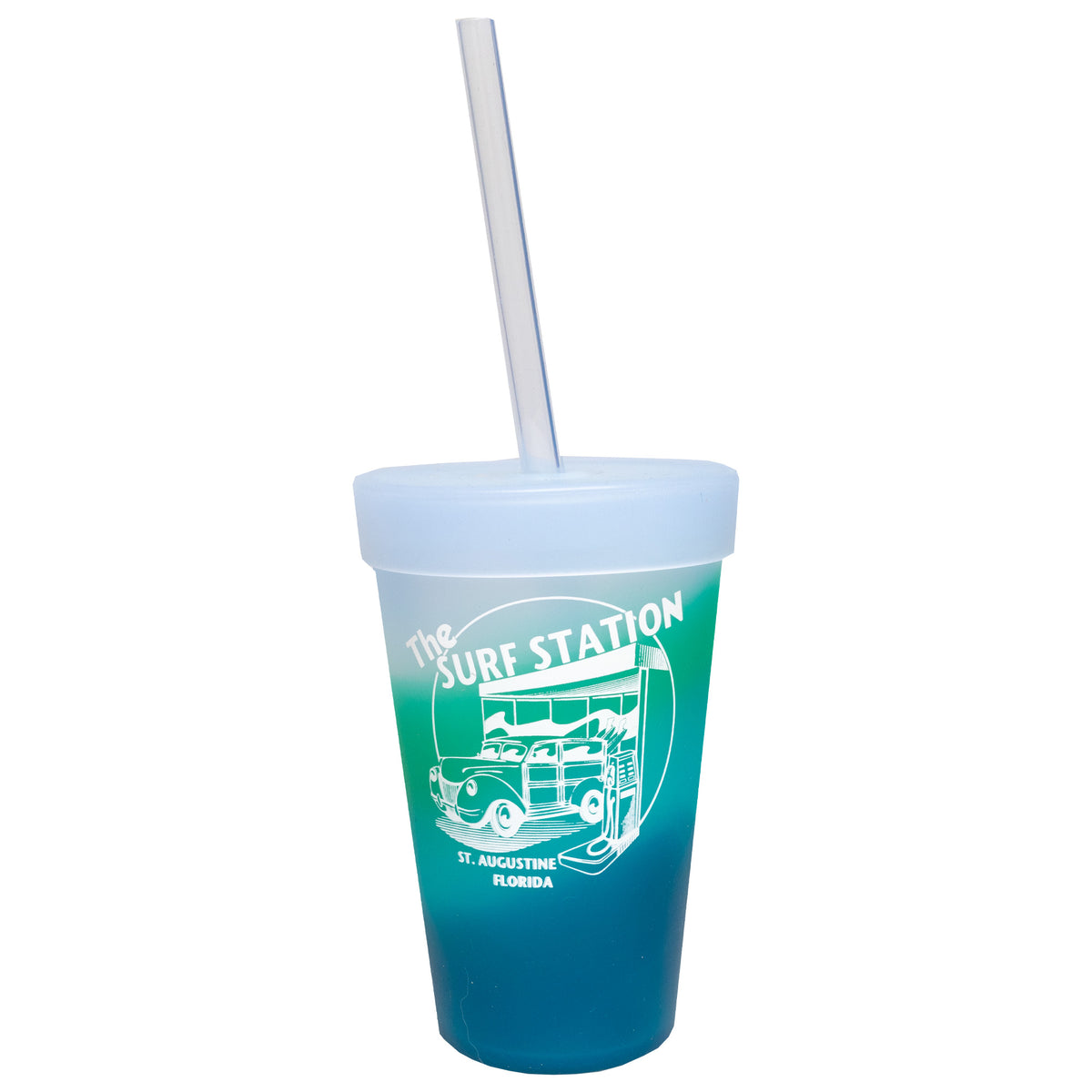 Surf Station Silipint Woody 16oz Tumbler Cup - Mountain Air