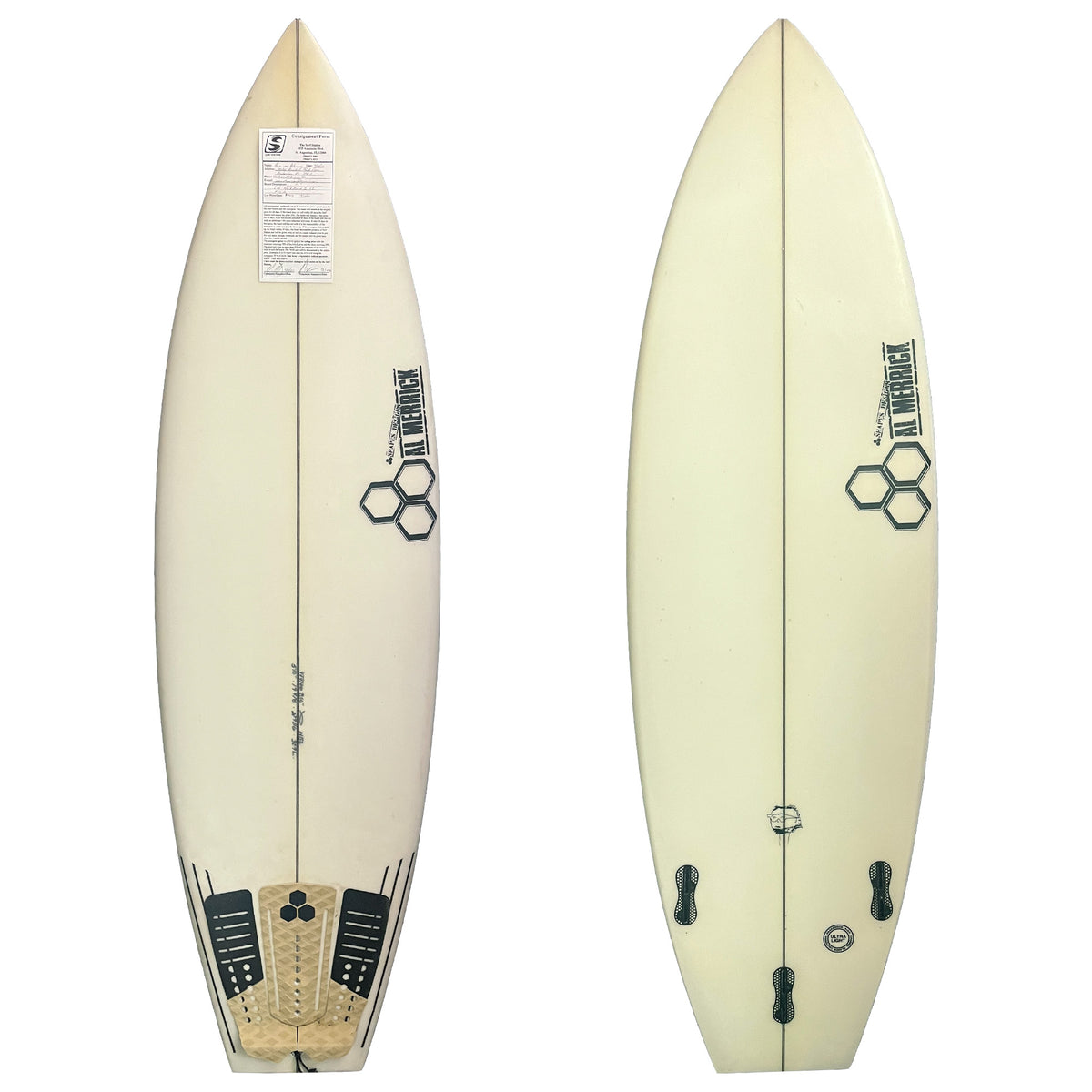 Channel Islands Neck Beard 2 5'10 Consignment Surfboard - FCS II