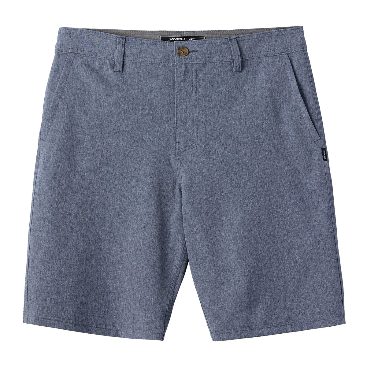 O'Neill Reserve Heather Hybrid 18" Youth Boy's Walkshorts - Navy Heather
