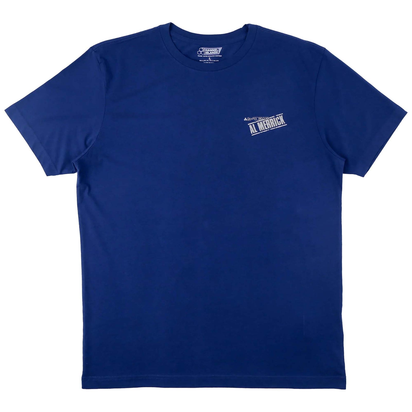 Channel Islands OG Al Stamp Youth Boy's S/S T-Shirt - Navy