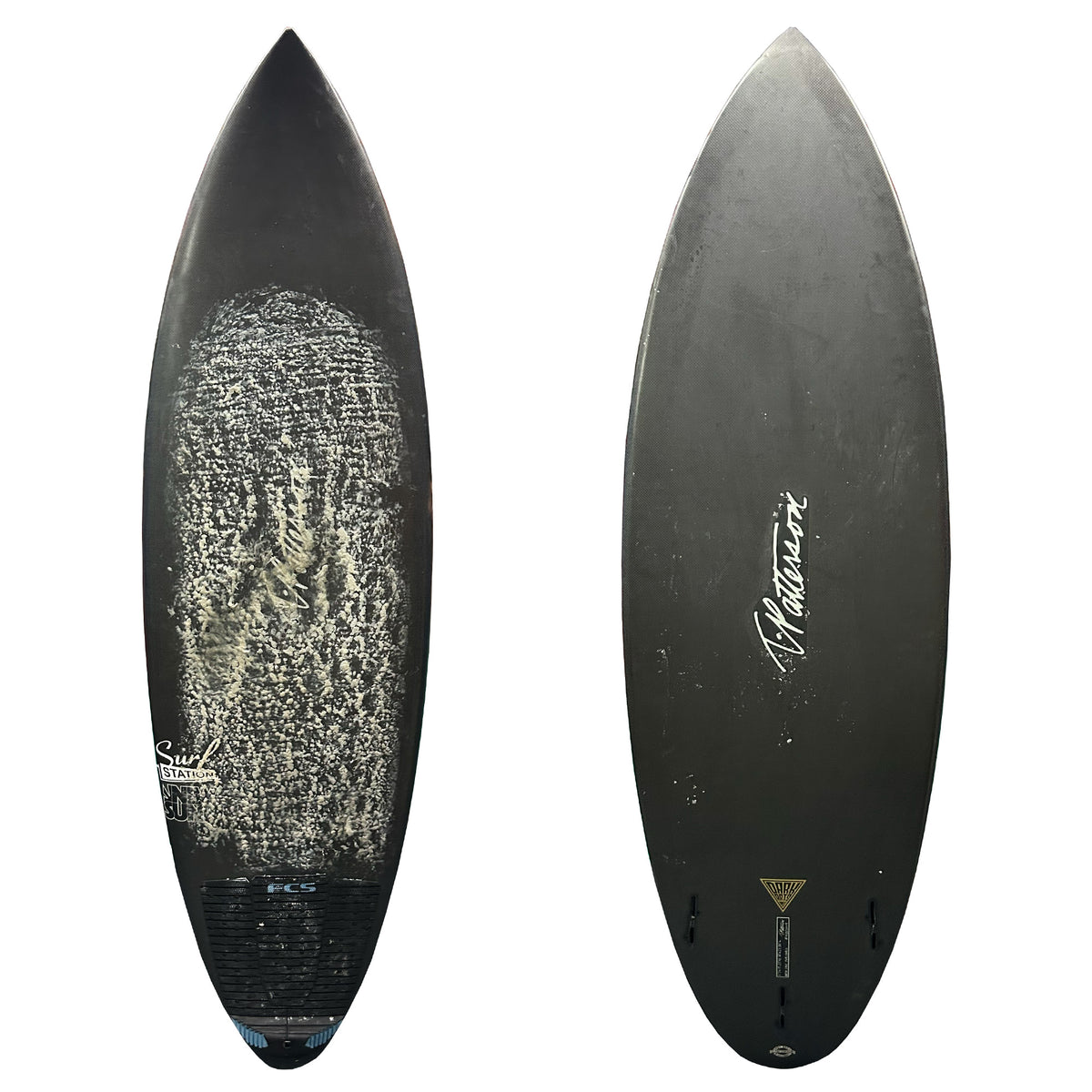 T. Patterson New Sun Dark Arts 5'7 Consignment Surfboard - FCS II