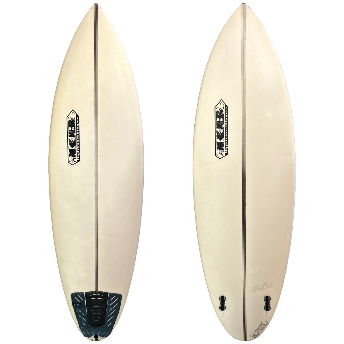 Nightmare Shapes 6' 1/2 Used Surfboard - FCS II