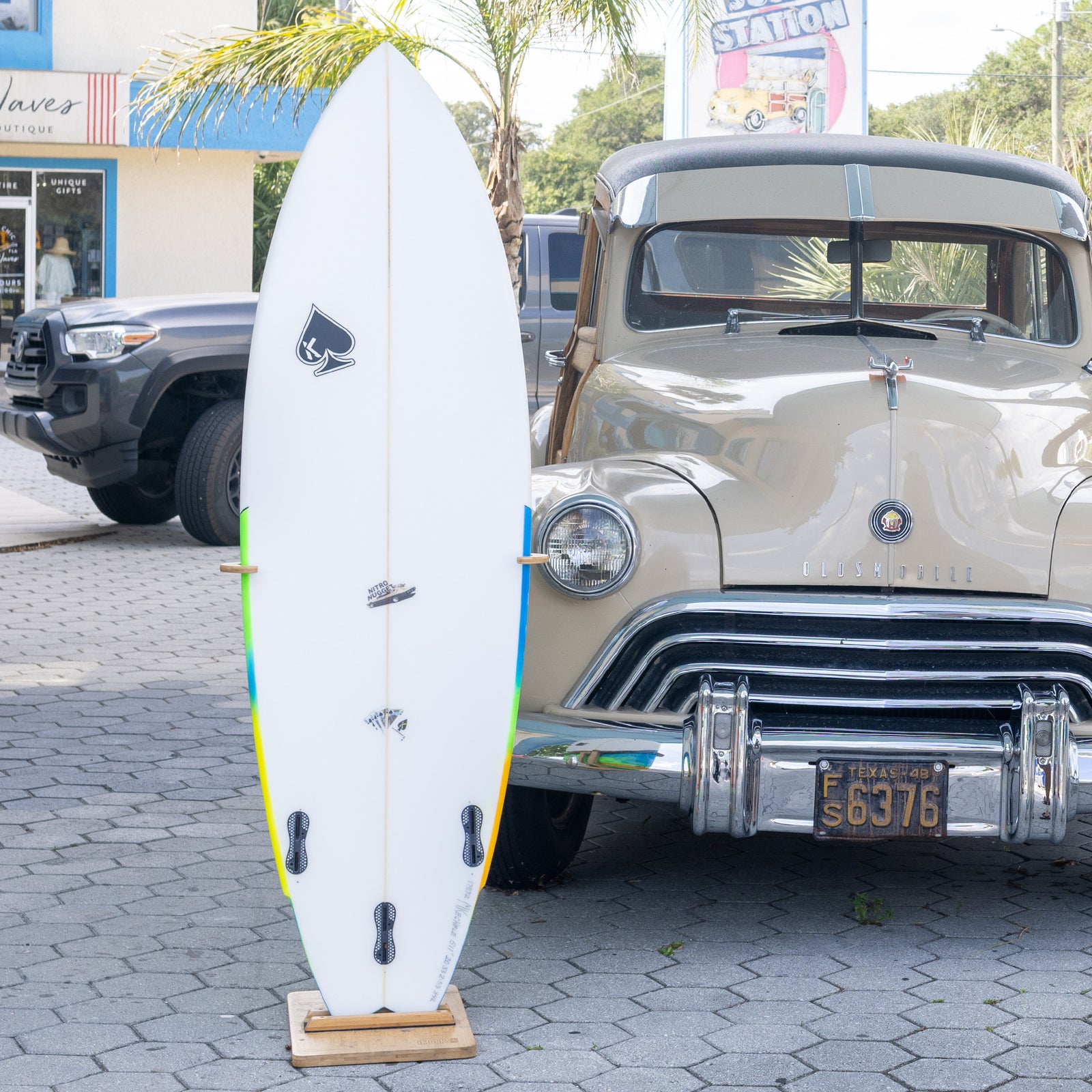 Kechele Nitro Nugget PU/Poly 5'11 Surfboard - FCS II