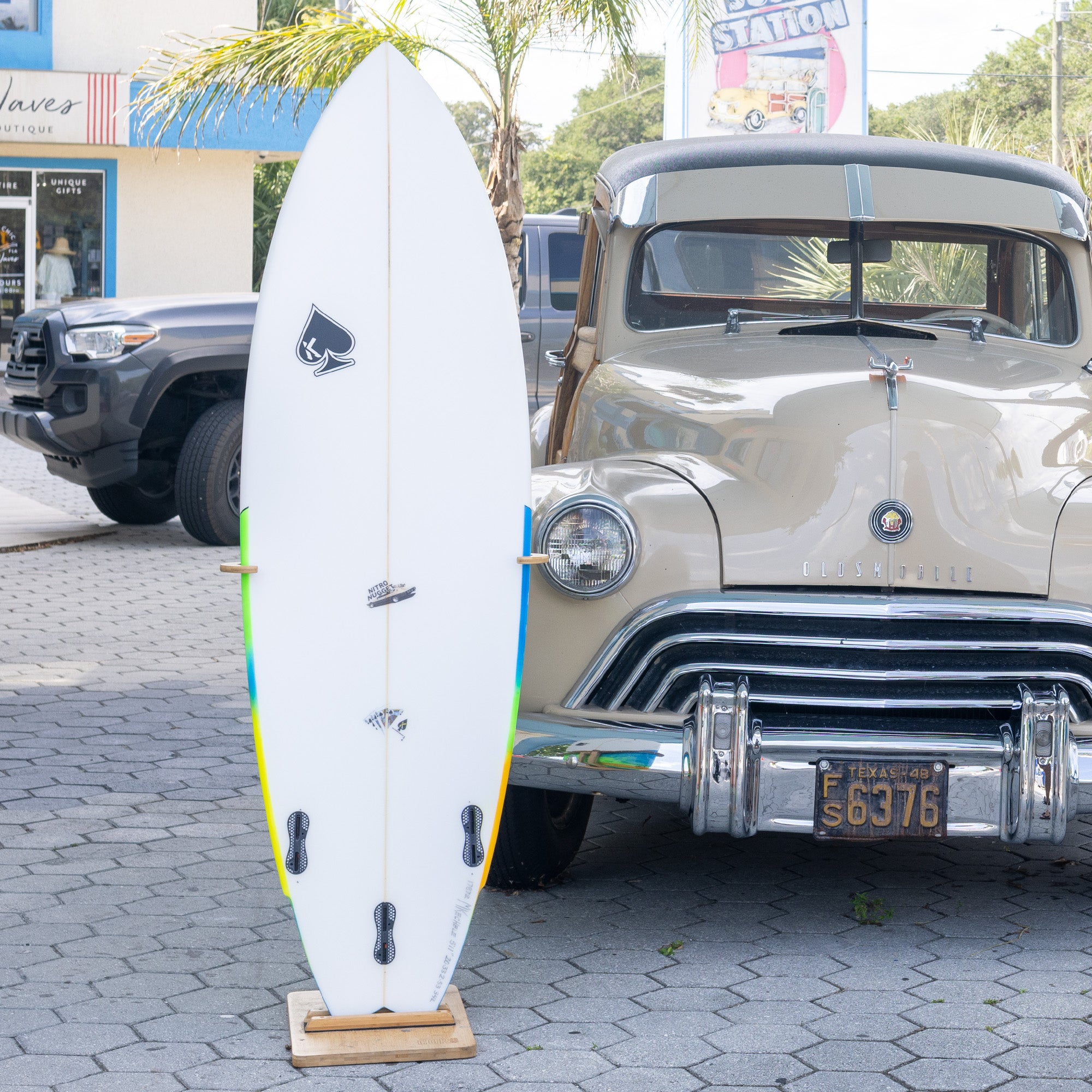 Kechele Nitro Nugget PU/Poly 5'11 Surfboard - FCS II