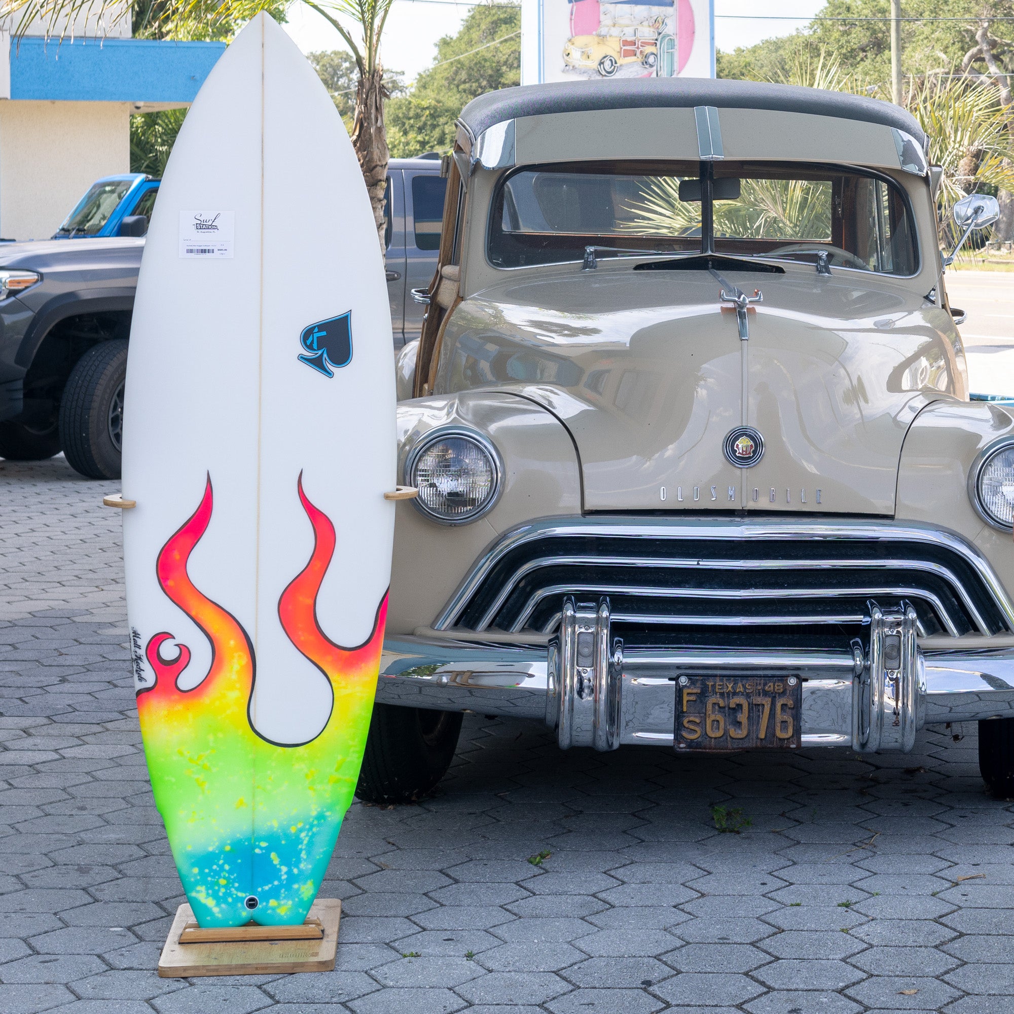 Kechele Nitro Nugget PU/Poly 5'8 Surfboard - FCS II