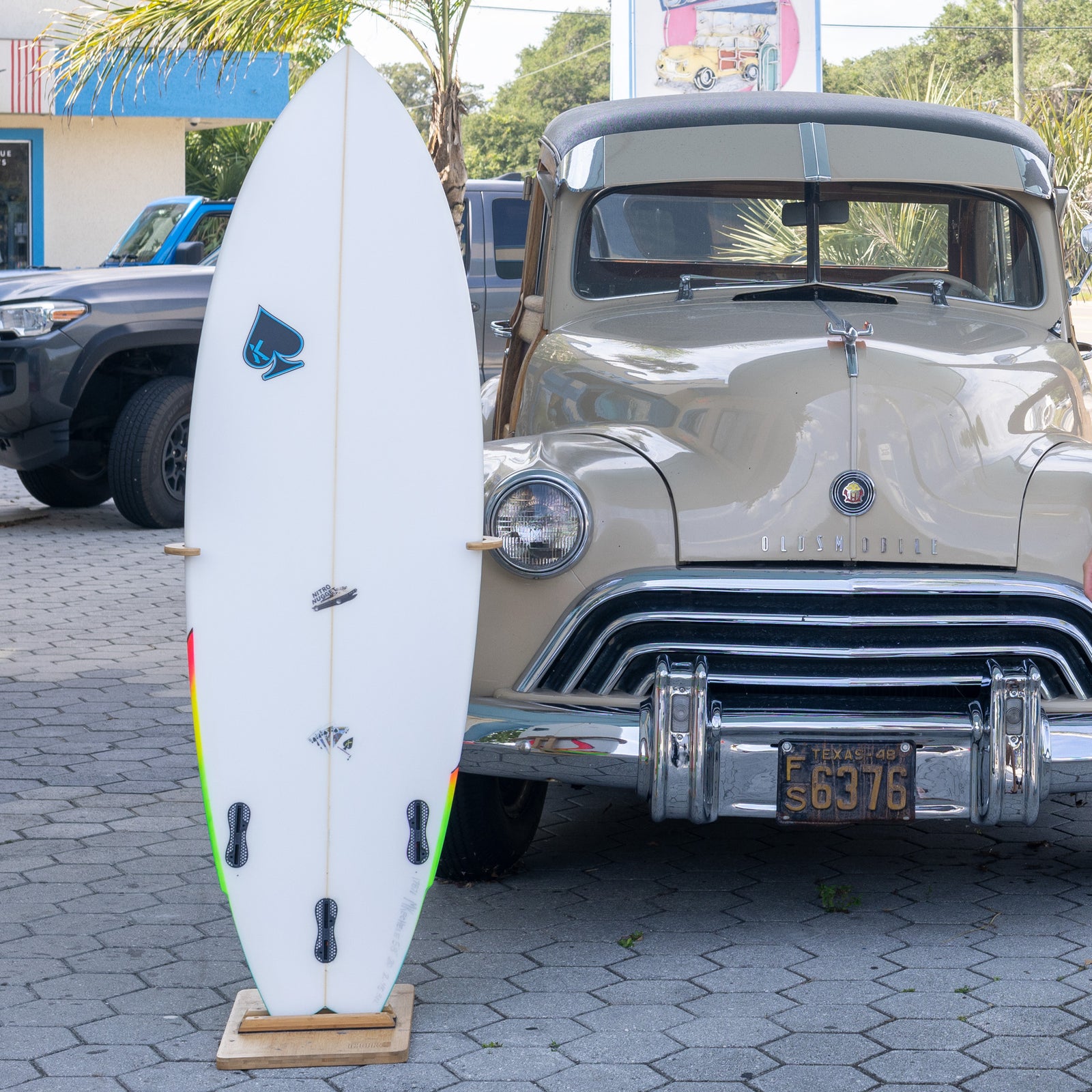 Kechele Nitro Nugget PU/Poly 5'8 Surfboard - FCS II
