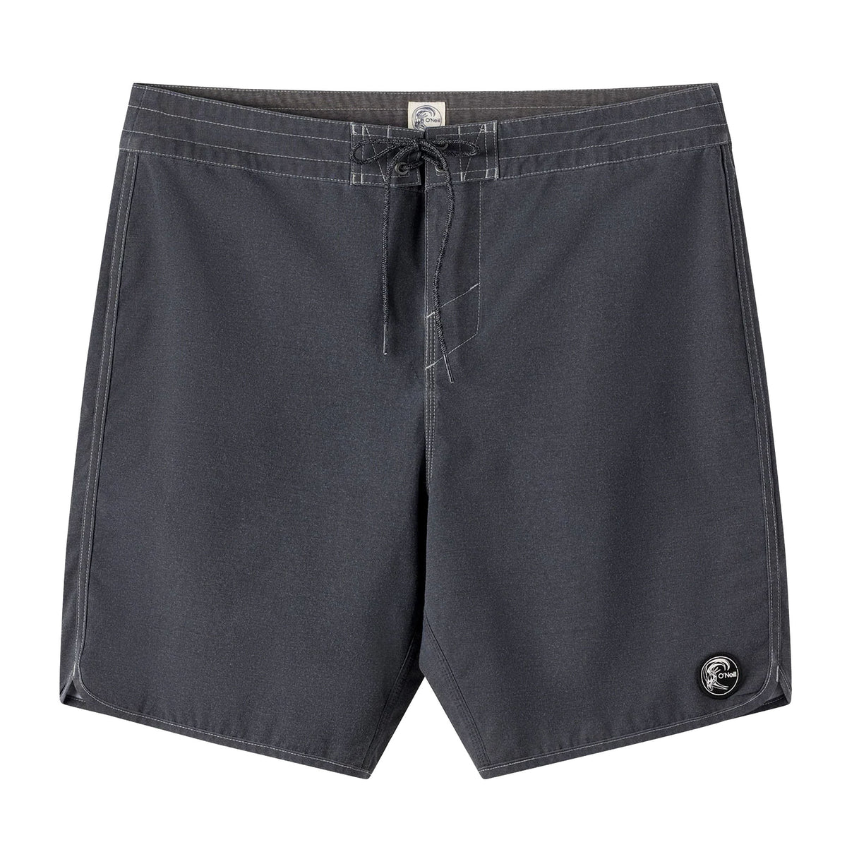 O'Neill O'Riginals Pigment Scallop 18" Men's Boardshorts - Phantom